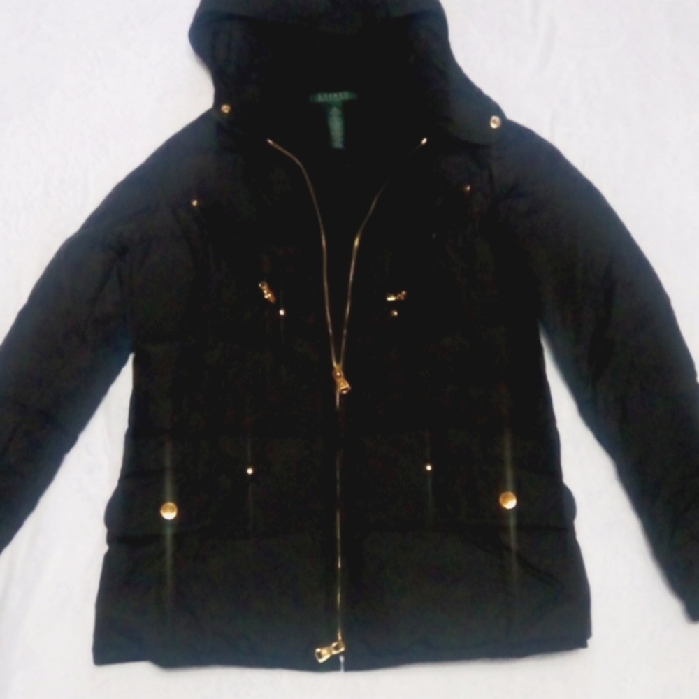 Ralph Lauren Women's coat, black size small